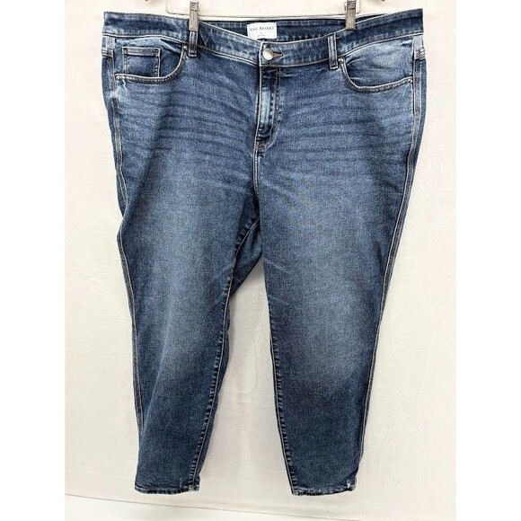 Lane Bryant Women's Size 24 Jeans Skinny Leg Stretchy High Waist - Picture 1 of 10